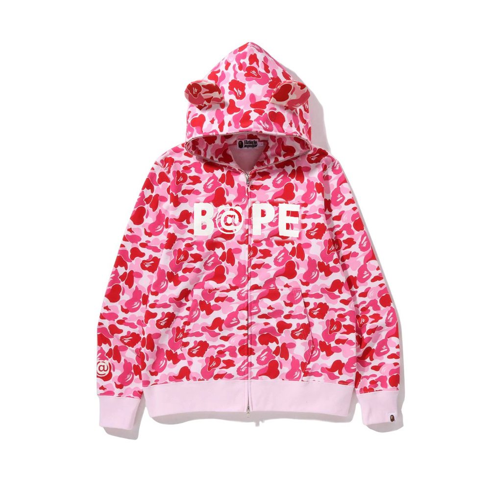 BAPE Camouflage Full-Zip Hoodie ¡ª front