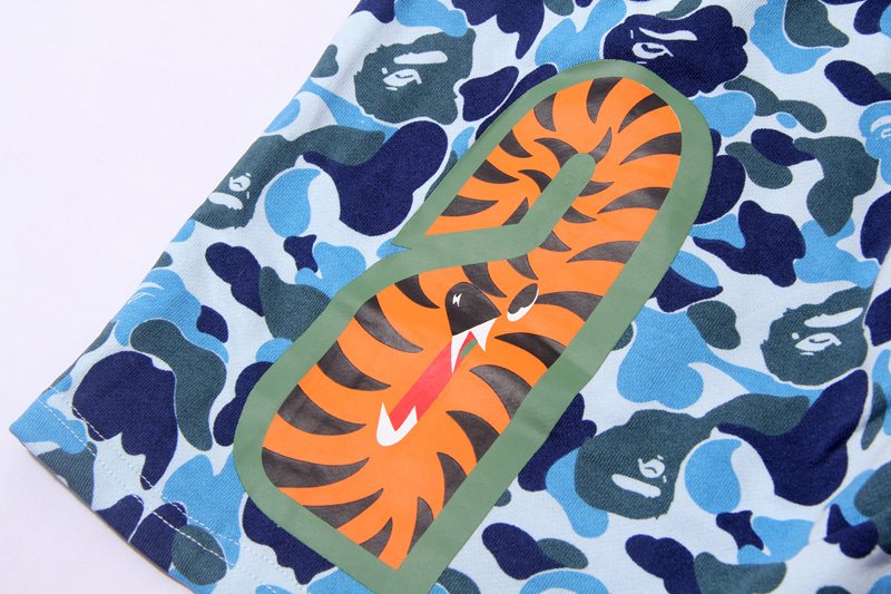 BAPE WGM Camouflage Graphic Shorts ¡ª detail