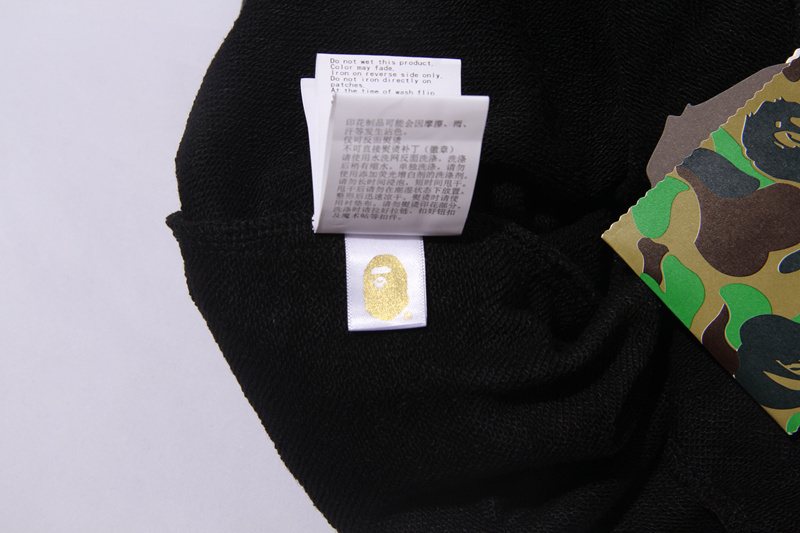 BAPE Shark Graphic Black Shorts ¡ª neck_label