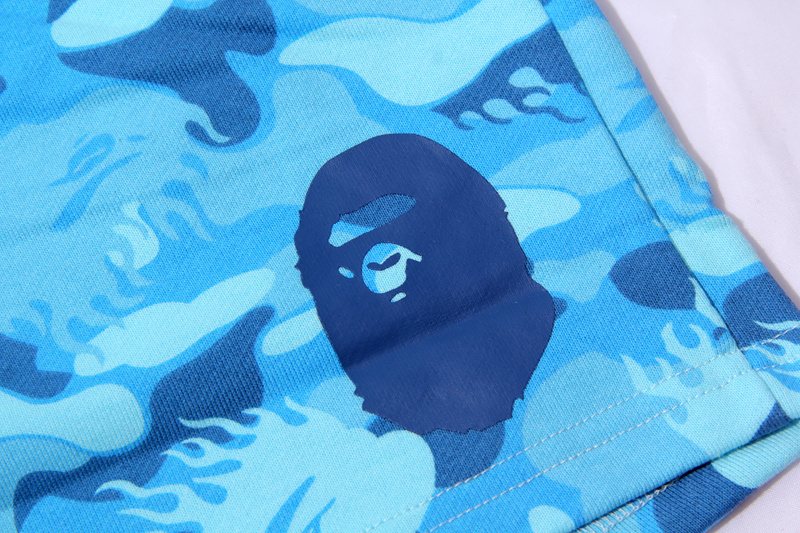 BAPE Camouflage Drawstring Shorts ¡ª detail