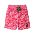 BAPE Camouflage Drawstring Shorts ¡ª front
