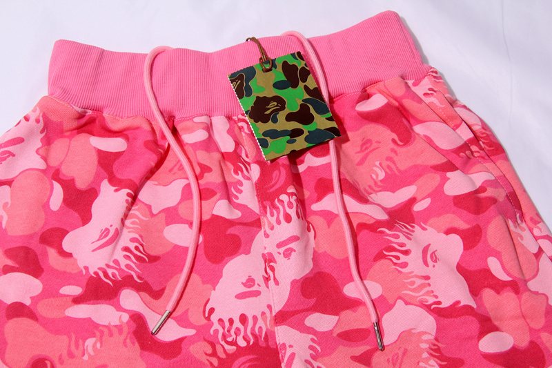 BAPE Camouflage Drawstring Shorts ¡ª detail