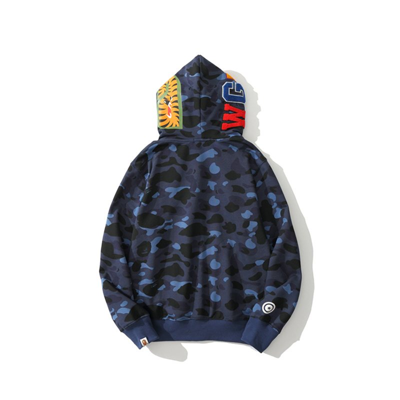 BAPE Shark Camo Full-Zip Hoodie ¡ª back