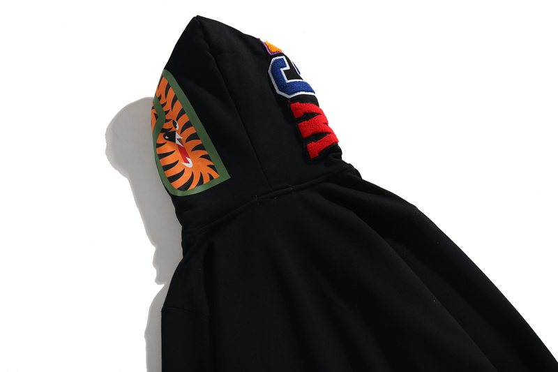 BAPE Shark Camo Full-Zip Hoodie ¡ª detail