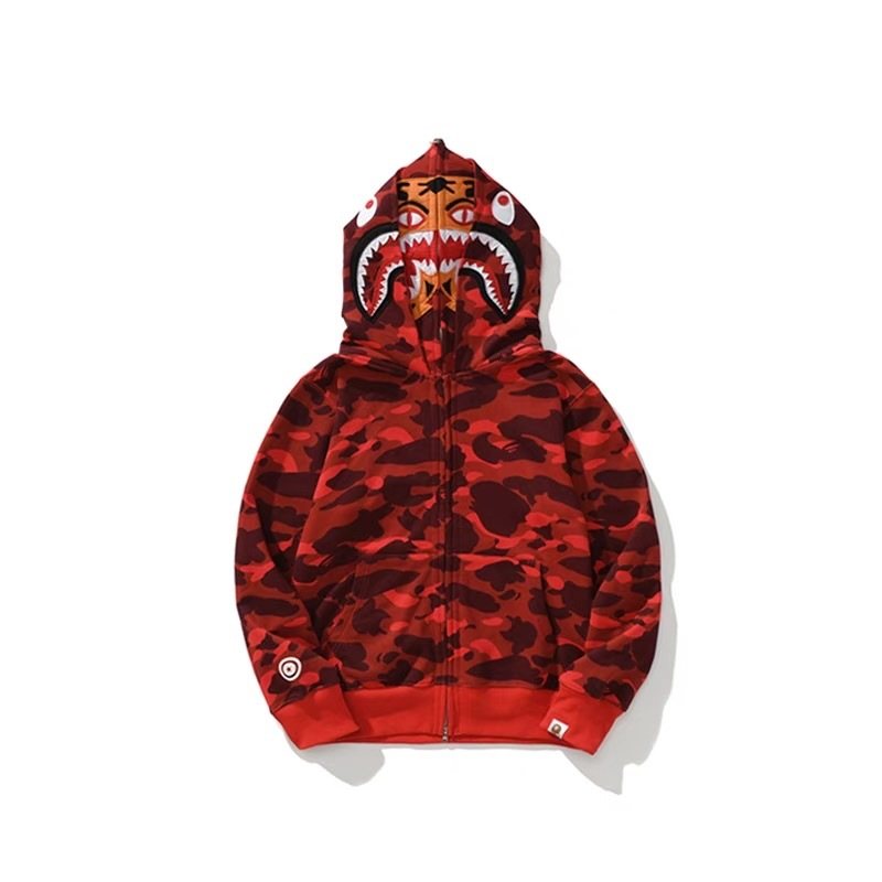 BAPE Shark Camo Full-Zip Hoodie ¡ª hero