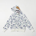 BAPE Shark Camo Zip-Up Hoodie ¡ª hero
