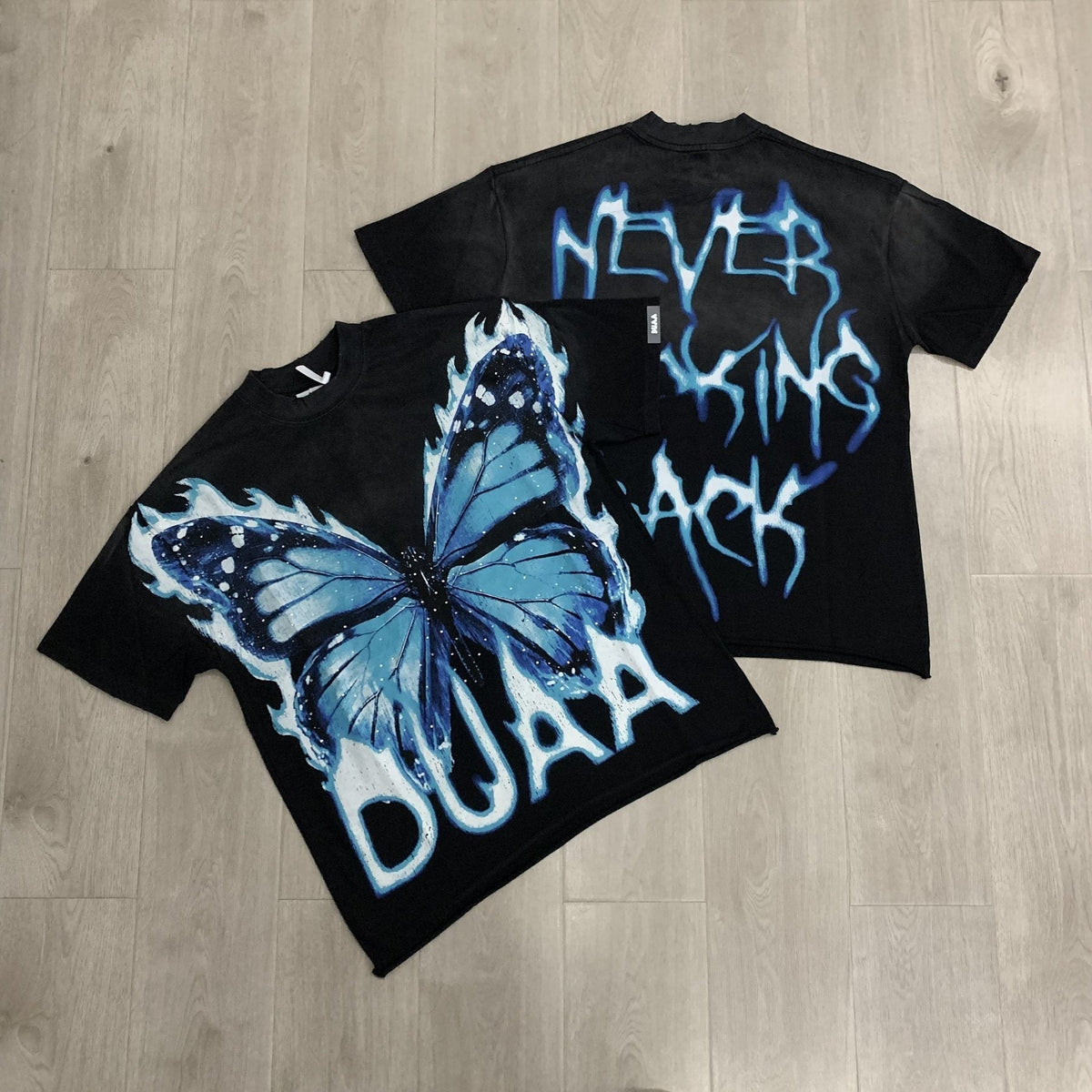 DUAA Butterfly Graphic Short-Sleeve T-Shirt ¡ª context