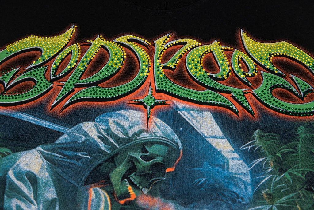 Godspeed Legalized Panther Graphic Sleeveless T-Shirt ¡ª detail