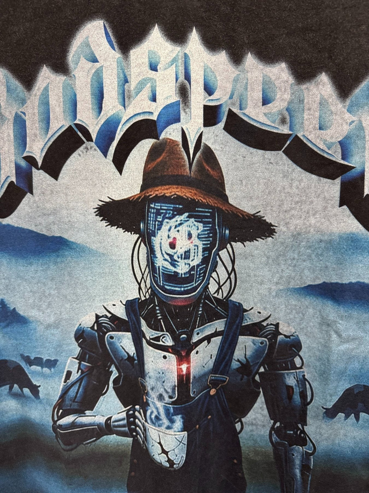 Godspeed Cyber Cowboy Graphic T-Shirt ¡ª detail