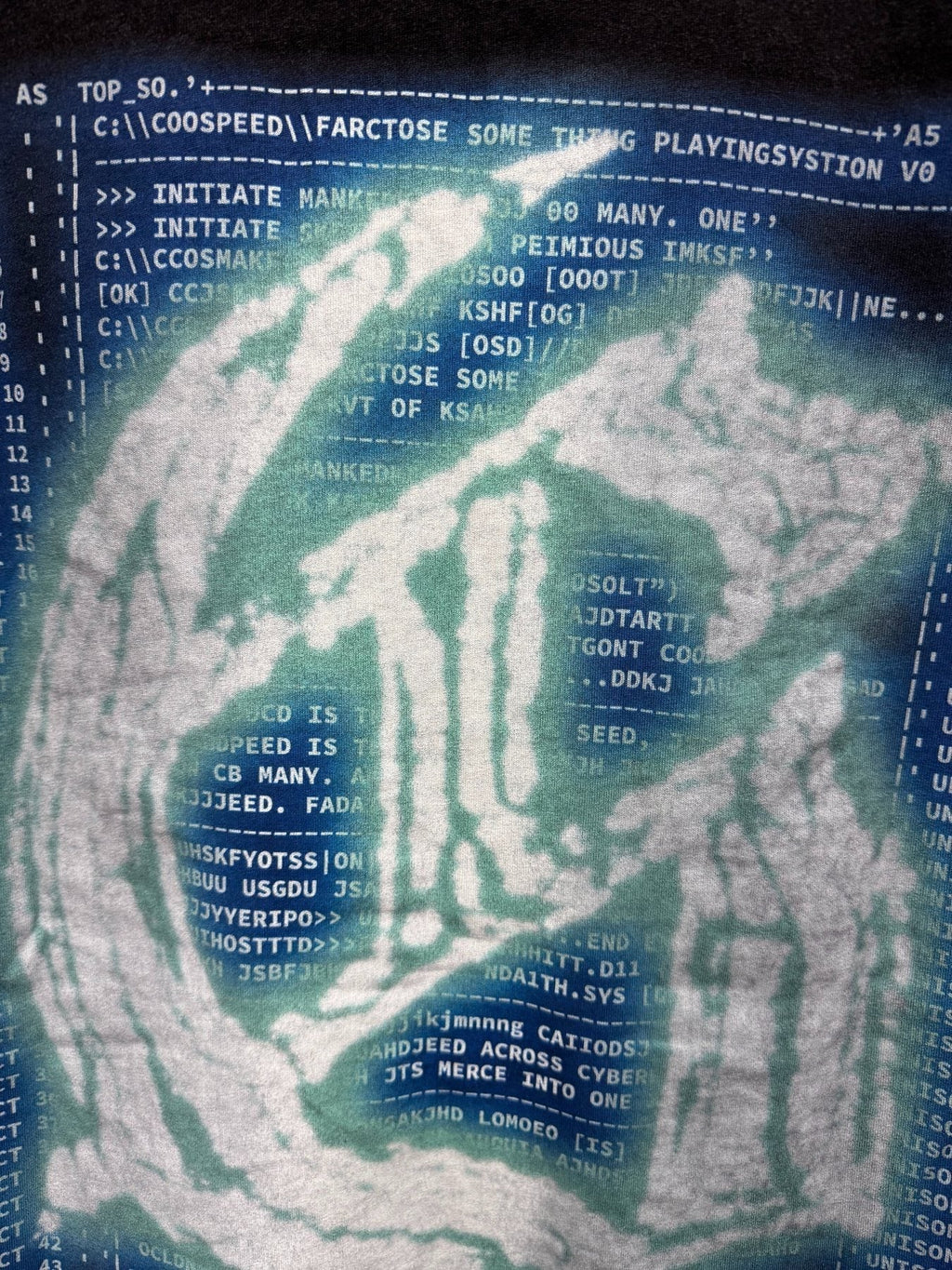 Godspeed Cyber Cowboy Graphic T-Shirt ¡ª detail