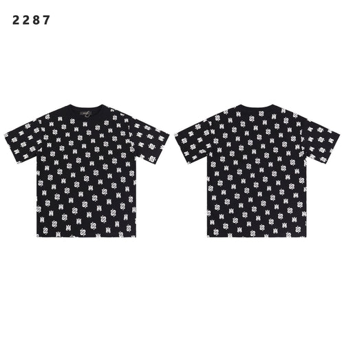 AMIRI Ornamental All-Over Graphic Short-Sleeve T-Shirt ¡ª hero