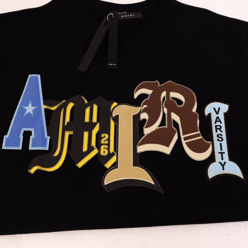 AMIRI Varsity Letter Graphic Short-Sleeve T-Shirt ¡ª front