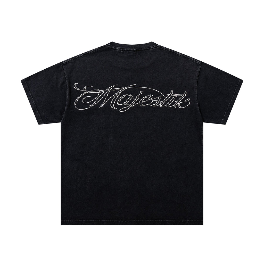 MAJESTIK Bulldog Graphic Short-Sleeve T-Shirt ¡ª back