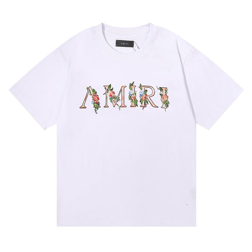 AMIRI Floral Butterfly Graphic Short-Sleeve T-Shirt ¡ª front