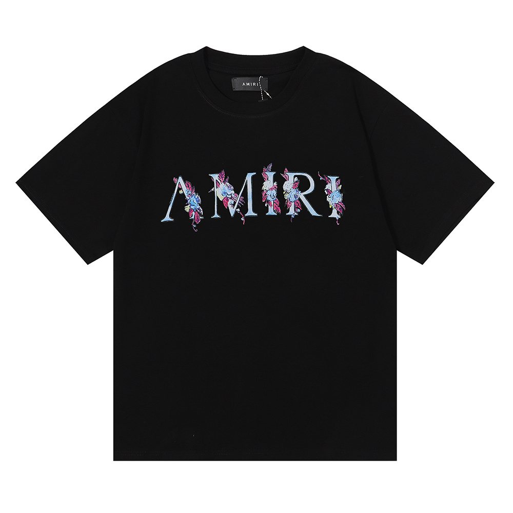 AMIRI Floral Butterfly Graphic Short-Sleeve T-Shirt ¡ª hero