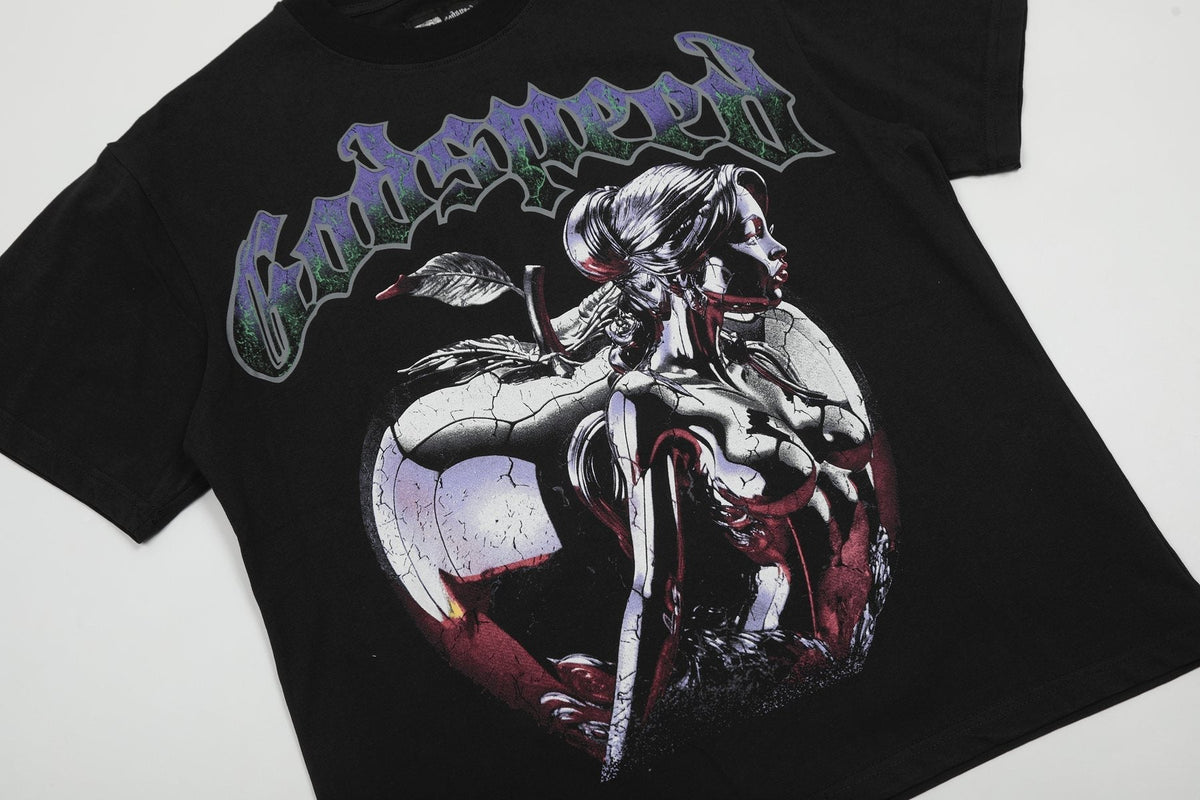 Godspeed Gothic Graphic T-Shirt ¡ª detail
