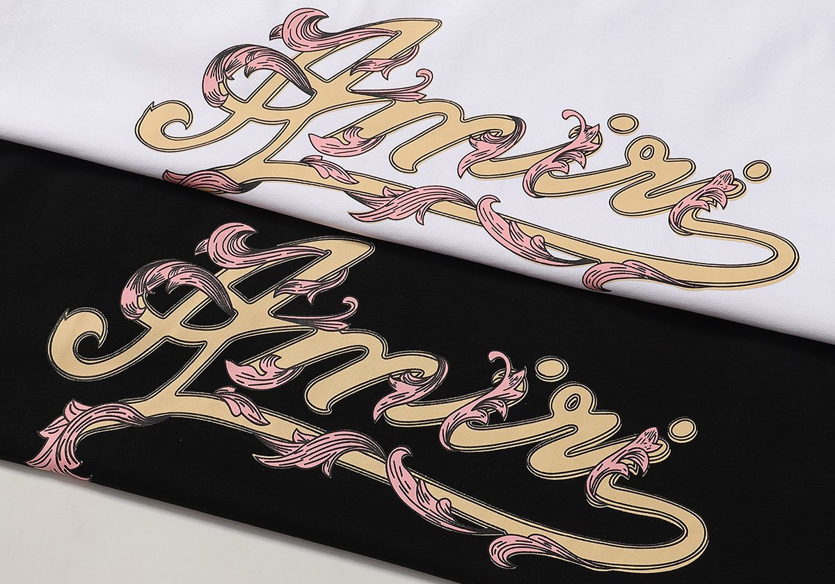 AMIRI Script Graphic Short-Sleeve T-Shirt ¡ª detail