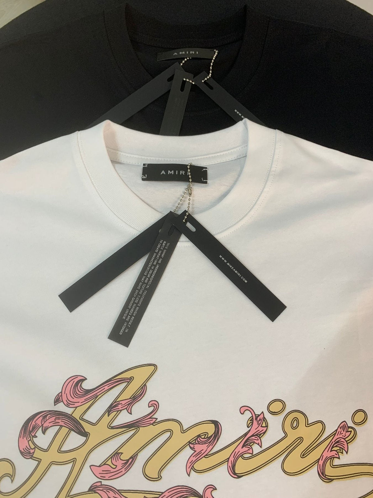AMIRI Script Graphic Short-Sleeve T-Shirt ¡ª hang_tag