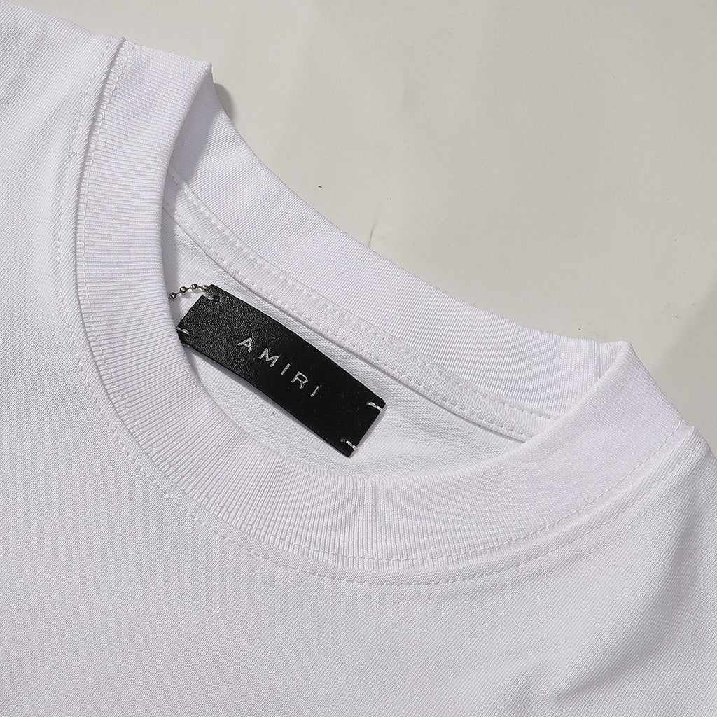AMIRI Tropical Palm Tree Graphic T-Shirt ¡ª neck_label
