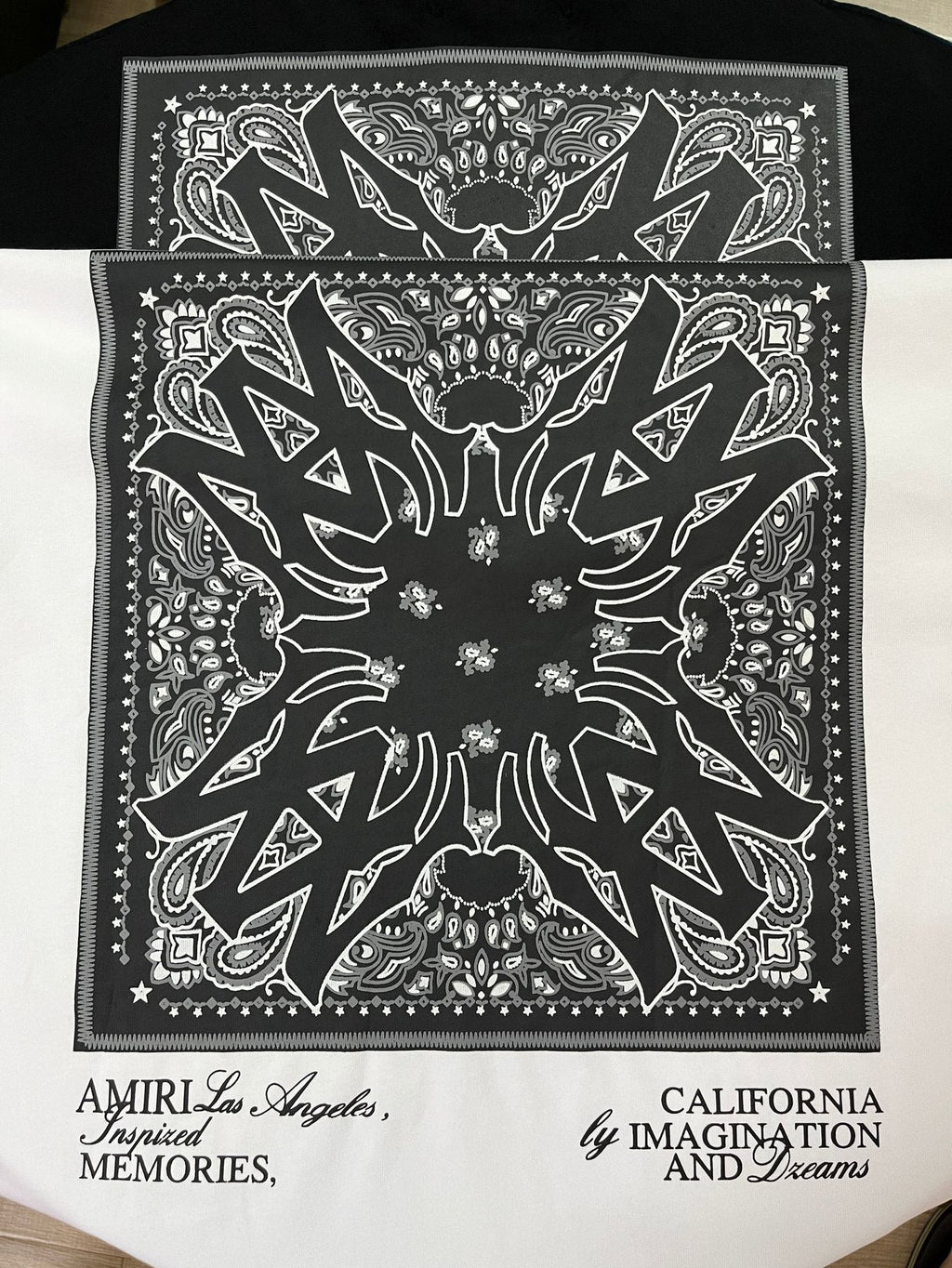 AMIRI Bandana Graphic Short-Sleeve T-Shirt ¡ª detail