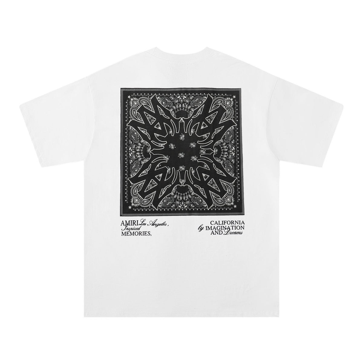 AMIRI Bandana Graphic Short-Sleeve T-Shirt ¡ª back