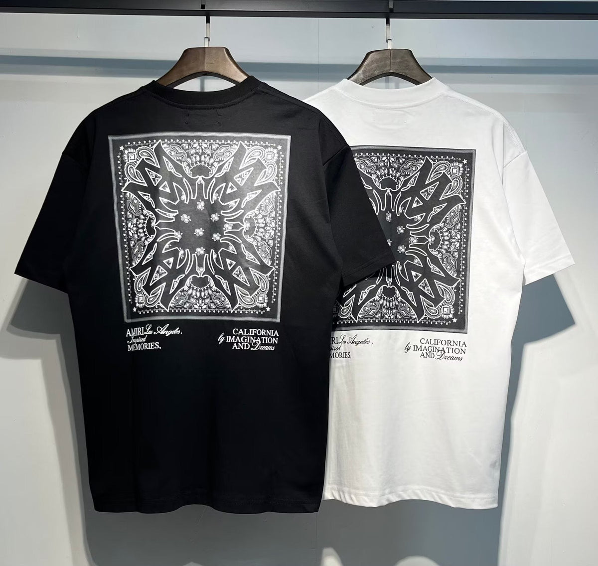 AMIRI Bandana Graphic Short-Sleeve T-Shirt ¡ª comparison