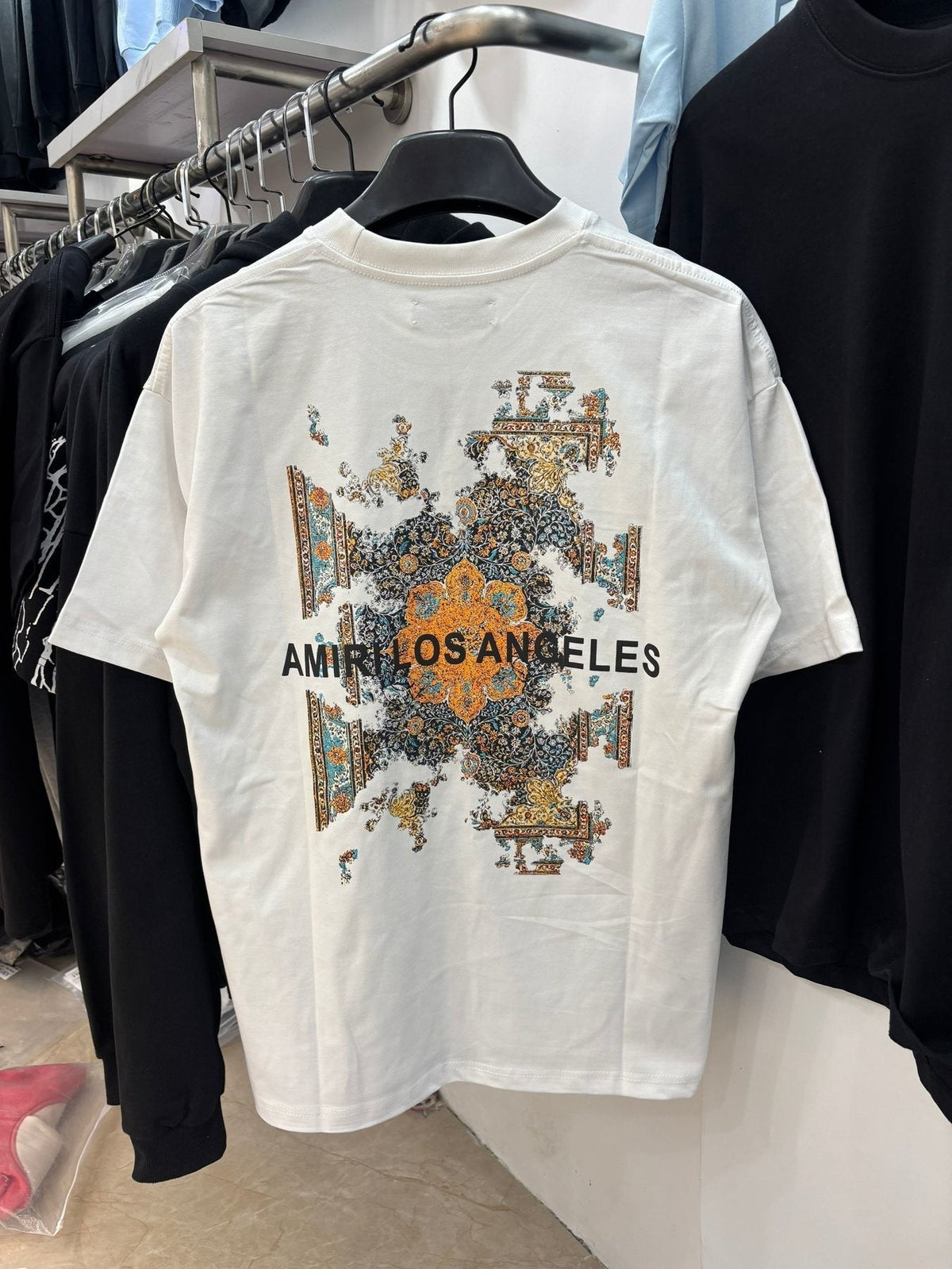 AMIRI Letter Graphic Short-Sleeve T-Shirt ¡ª context