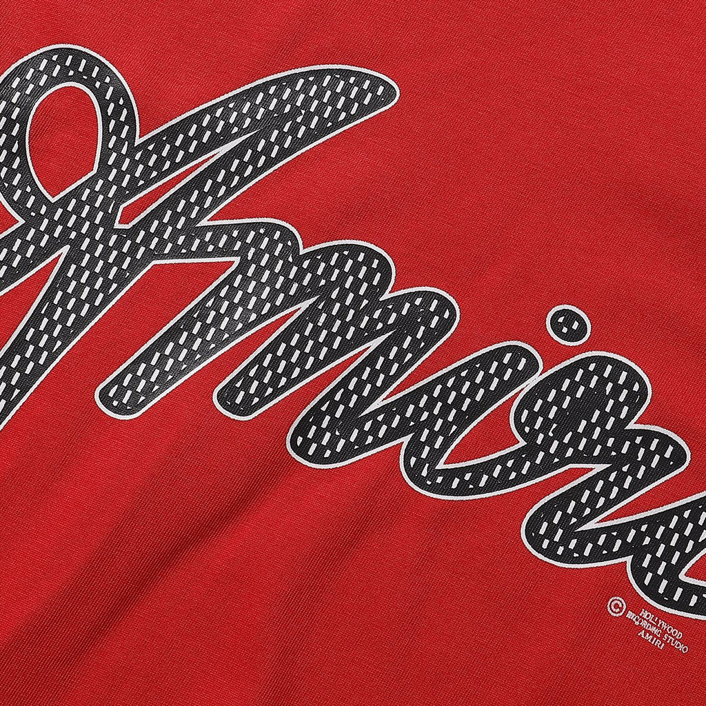 AMIRI Letter Graphic Short-Sleeve T-Shirt ¡ª fabric_closeup
