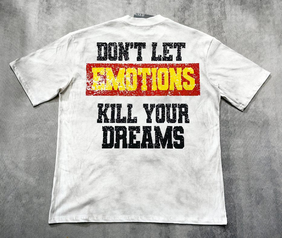 MIXED EMOTION Angel Graphic Short-Sleeve T-Shirt ¡ª back