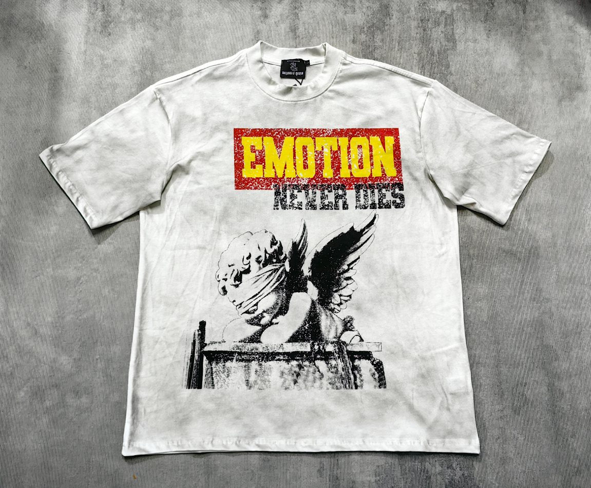 MIXED EMOTION Angel Graphic Short-Sleeve T-Shirt ¡ª hero