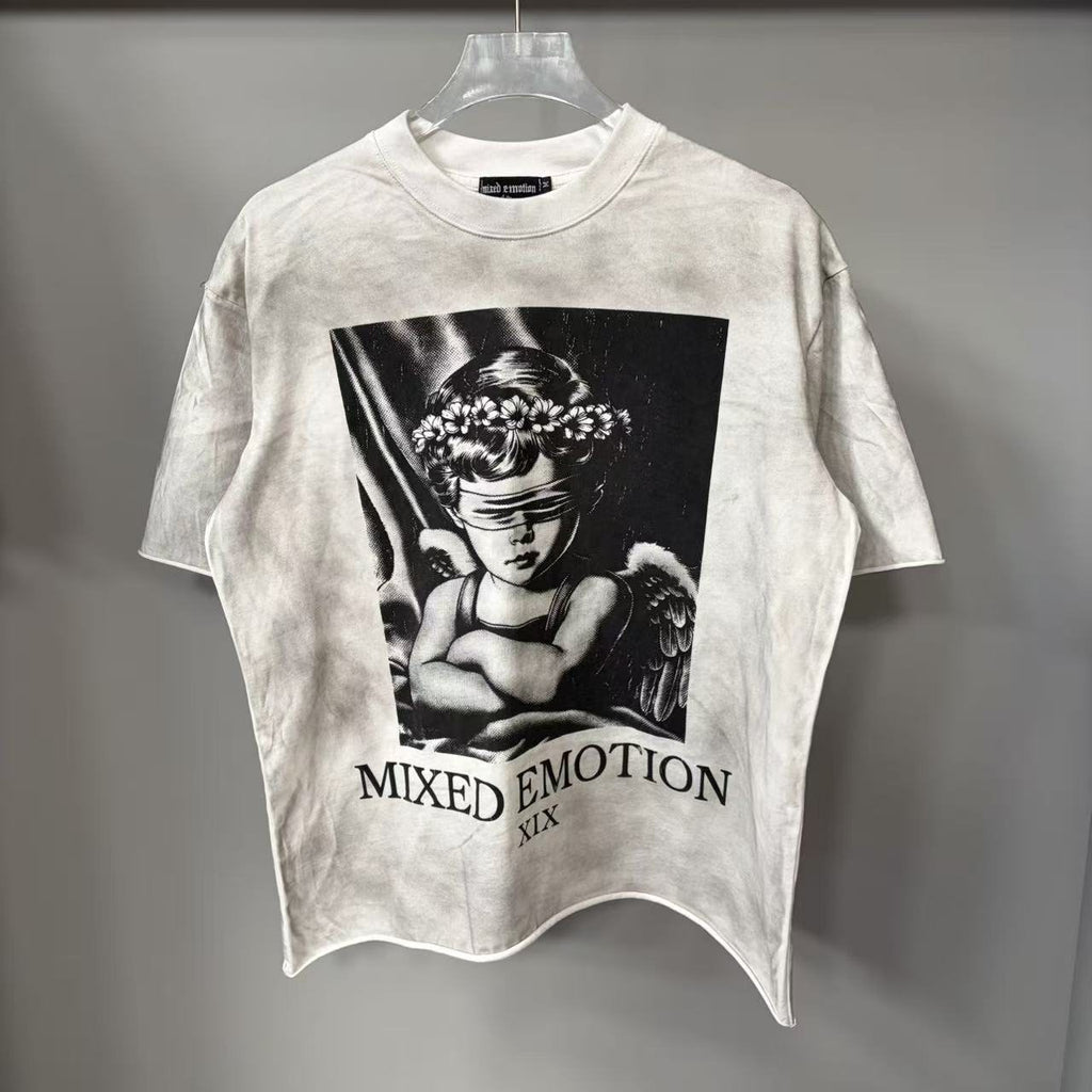 MIXED EMOTION Cherub Graphic Short-Sleeve T-Shirt ¡ª hero