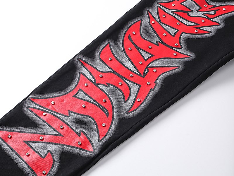 MIXED EMOTION Graphic Sweatpants ¡ª detail