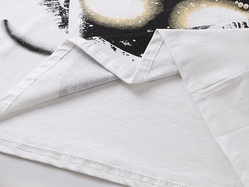 Mixed Emotion Portrait Graphic T-Shirt ¡ª detail