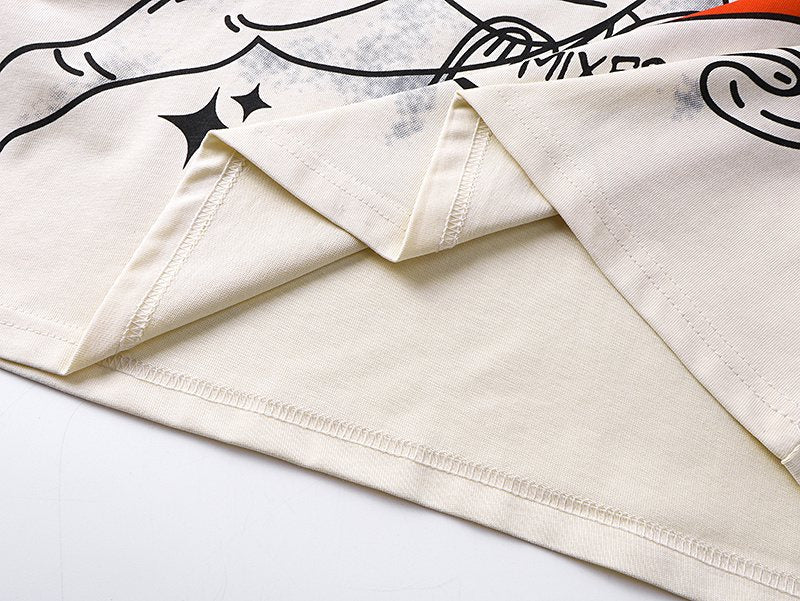 MIXED EMOTION Angel Heart Graphic T-Shirt ¡ª detail