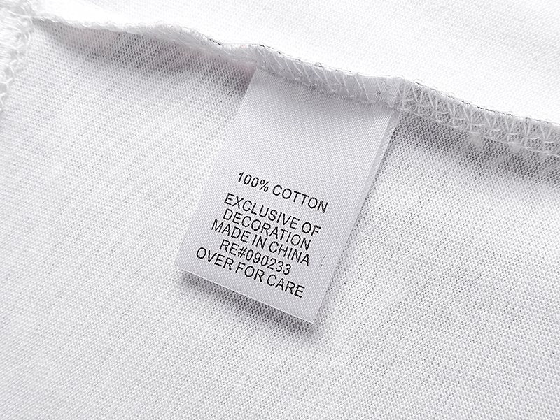 MIXED EMOTION White Graphic Short-Sleeve T-Shirt ¡ª neck_label