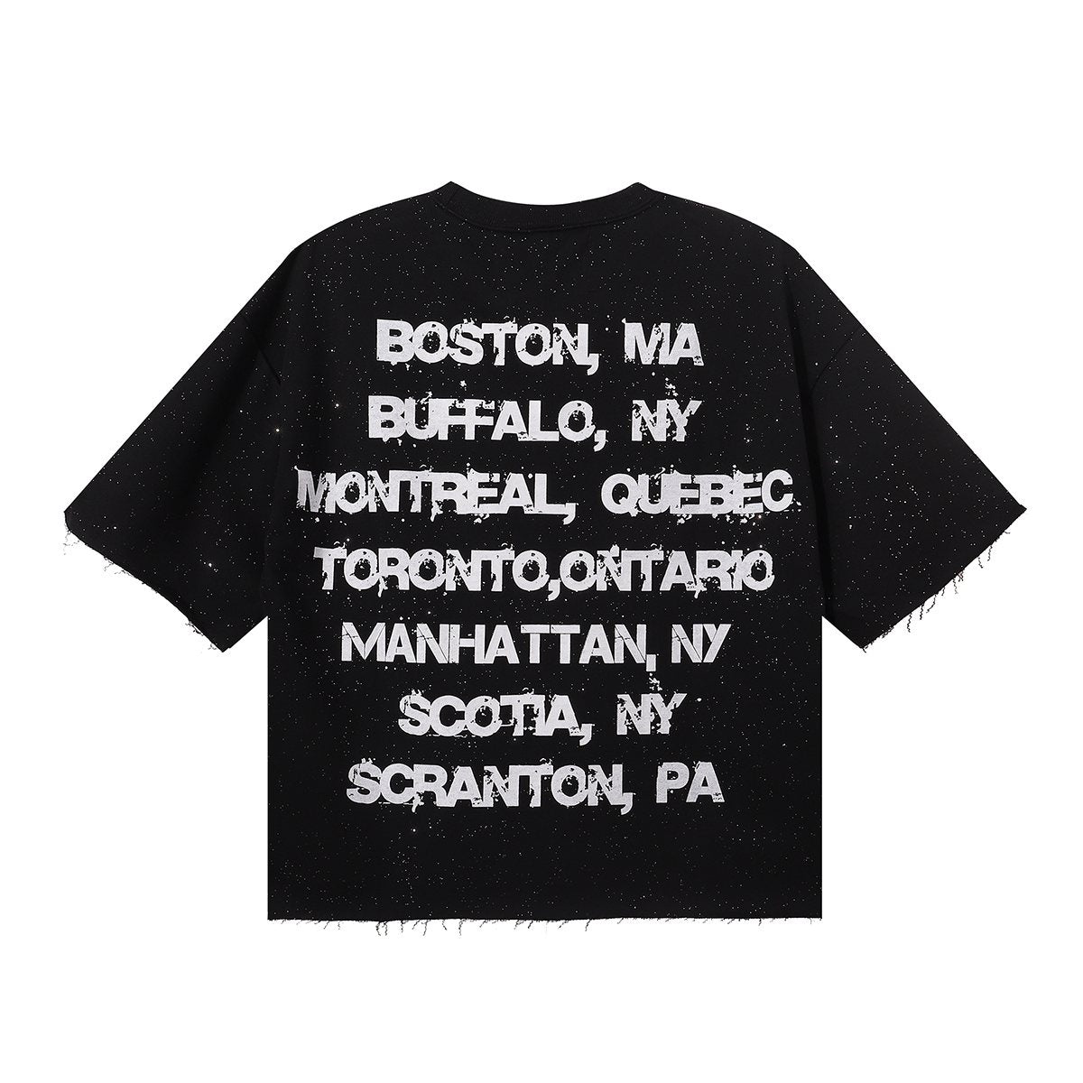 BKYS Revival No Discipline Rhinestone Graphic T-Shirt ¡ª back
