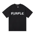 Purple Brand Wordmark Graphic Short-Sleeve T-Shirt ¡ª hero