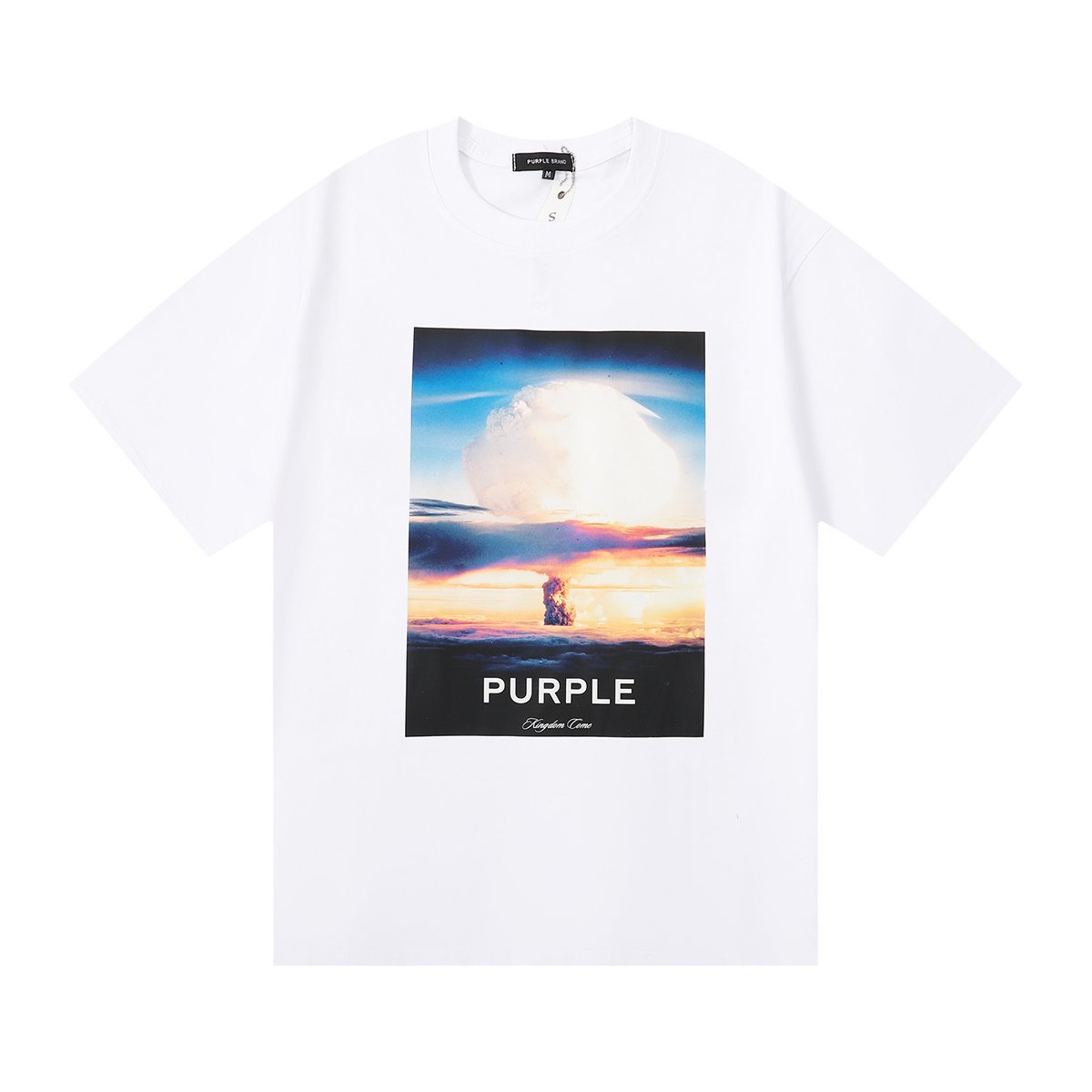 Purple Brand Mushroom Cloud Graphic T-Shirt ¡ª hero