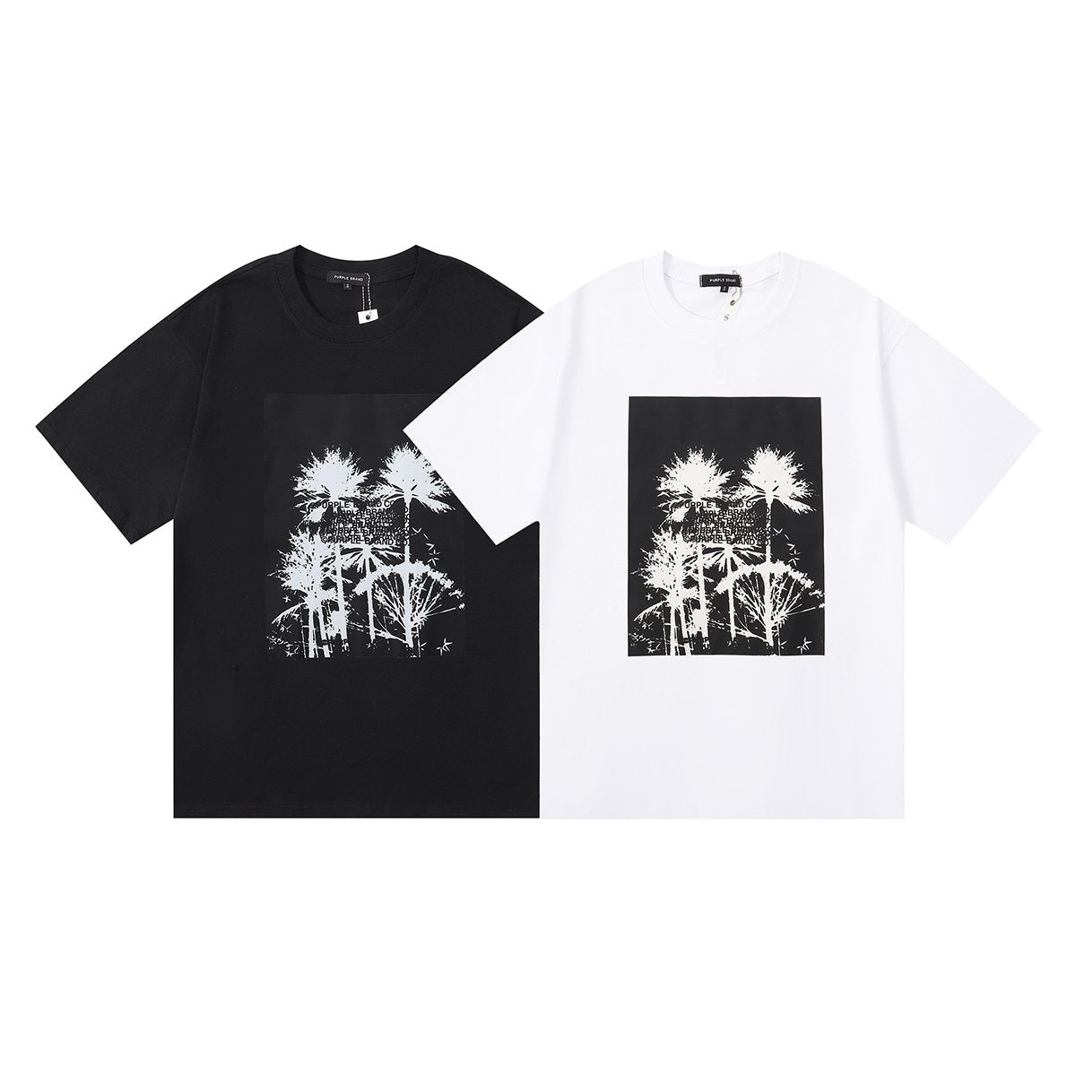 Purple Brand Palm Tree Graphic Short-Sleeve T-Shirt ¡ª comparison