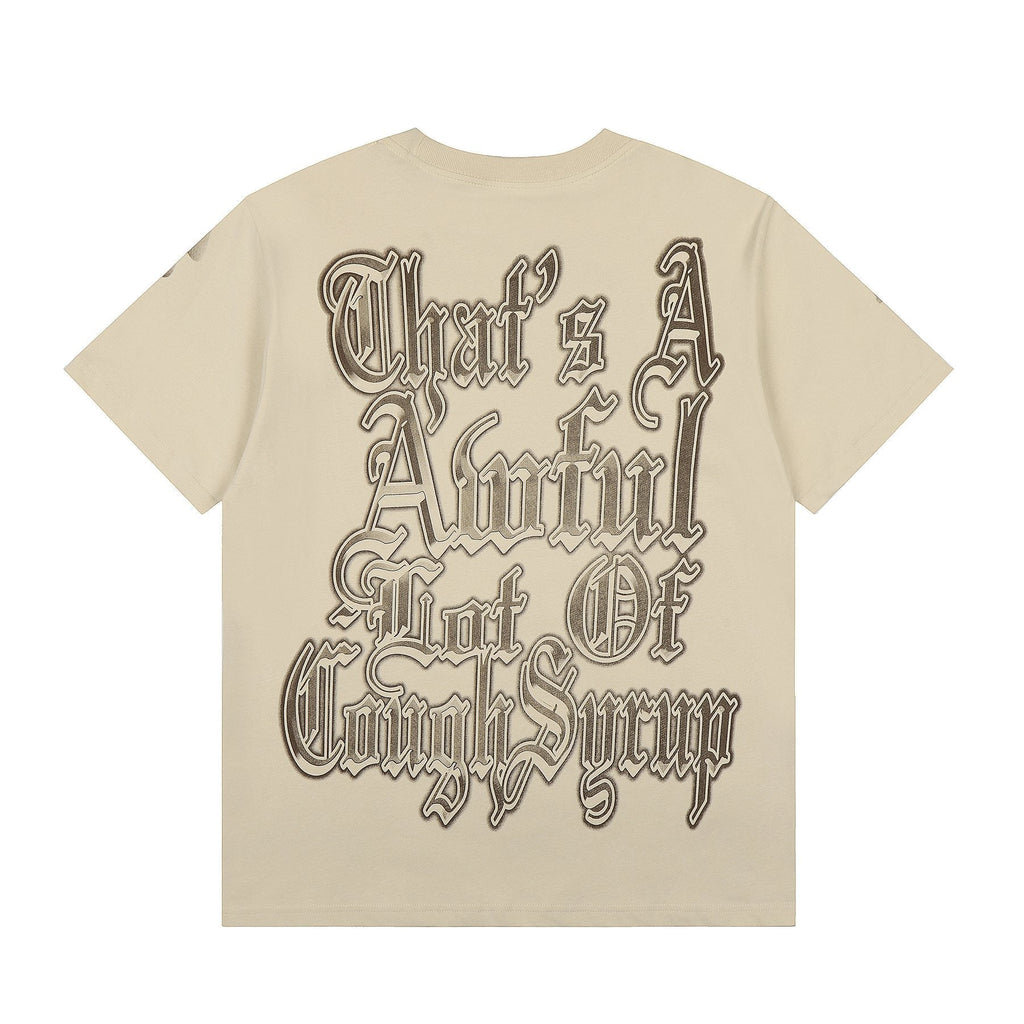 THAT'S A AWFUL LOT OF COUGH SYRUP Cherub Graphic T-Shirt ¡ª back