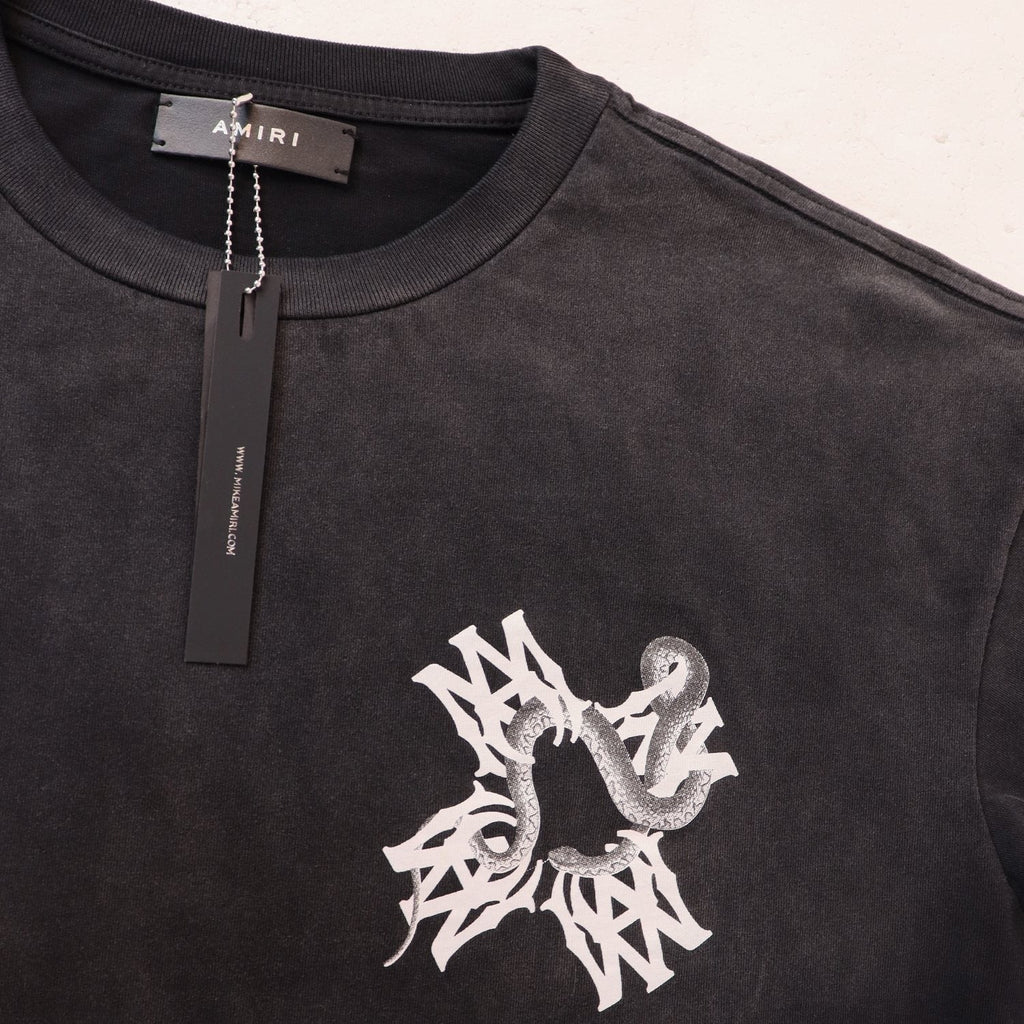 AMIRI Snake Graphic Washed T-Shirt ¡ª hang_tag