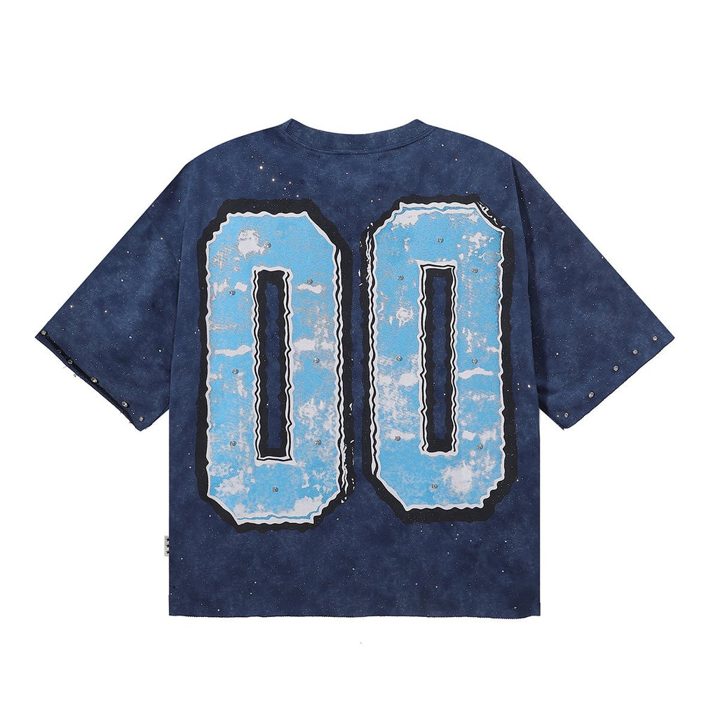 BKYS Revival Football Graphic Cropped T-Shirt ¡ª back
