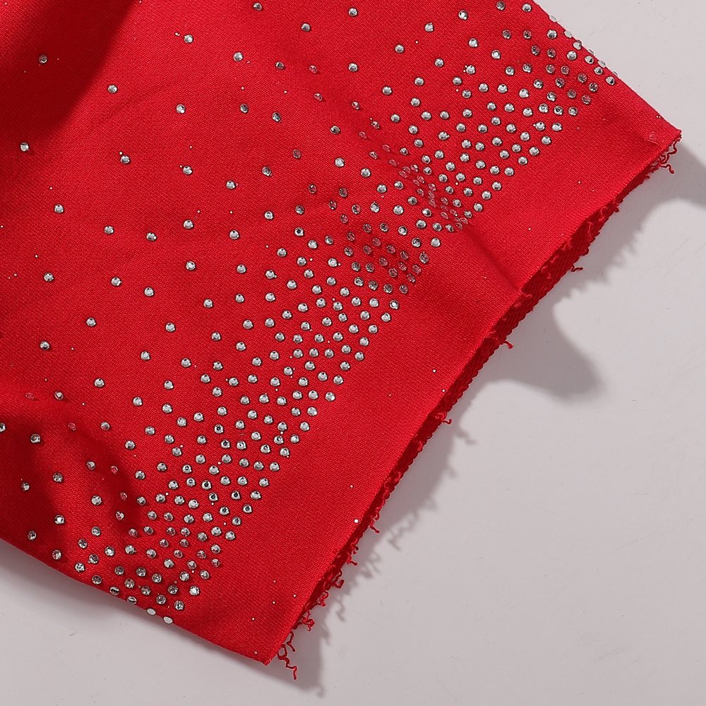BKYS Revival Money Race Rhinestone Cropped Short-Sleeve T-Shirt ¡ª detail