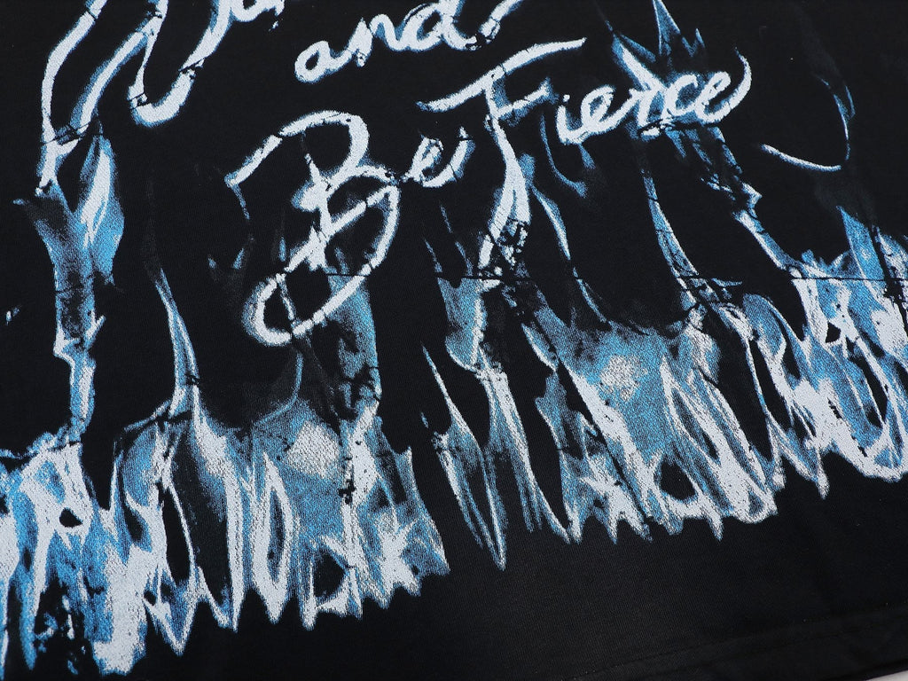 FIRST ROW Wake Up and Be Fierce Flame T-Shirt ¡ª detail