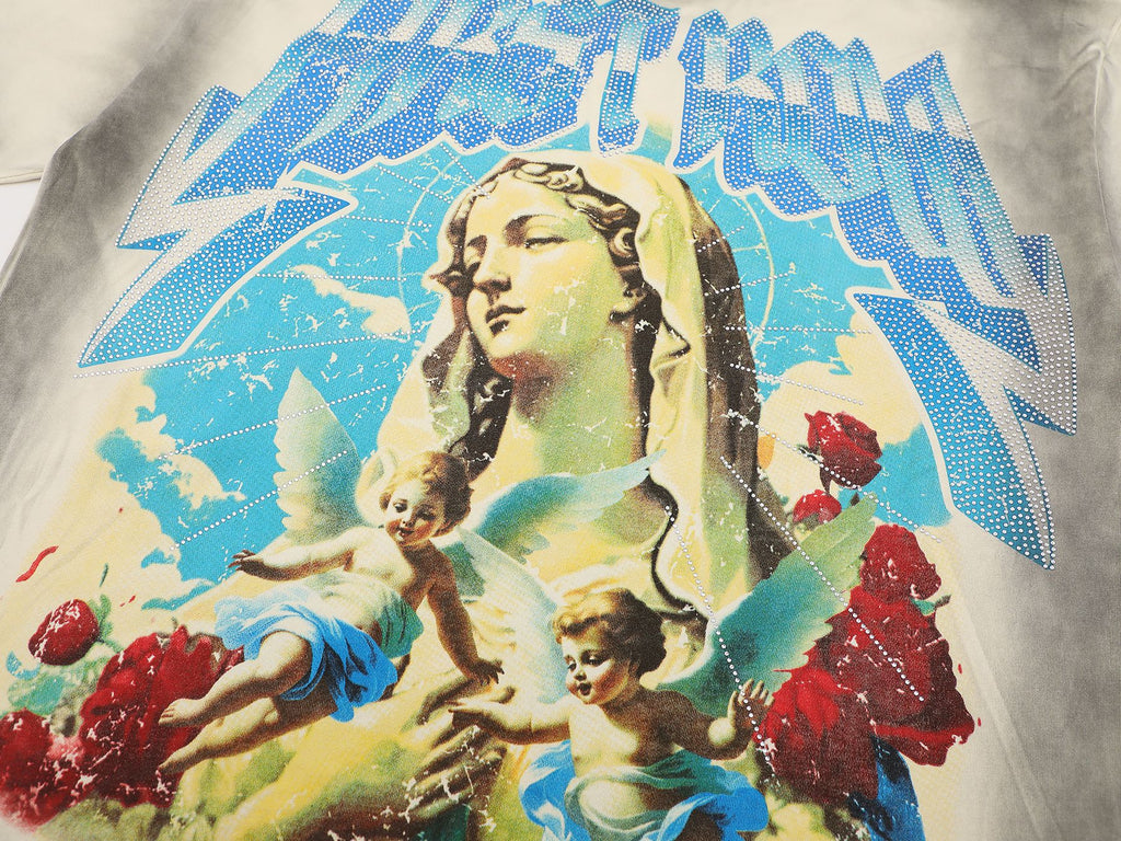 FIRST ROW A Sacred Vow Angel Graphic T-Shirt ¡ª detail