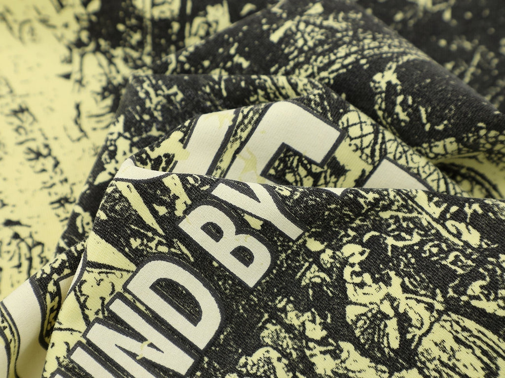 FIRST ROW Wings of Purity Yellow Graphic T-Shirt ¡ª detail