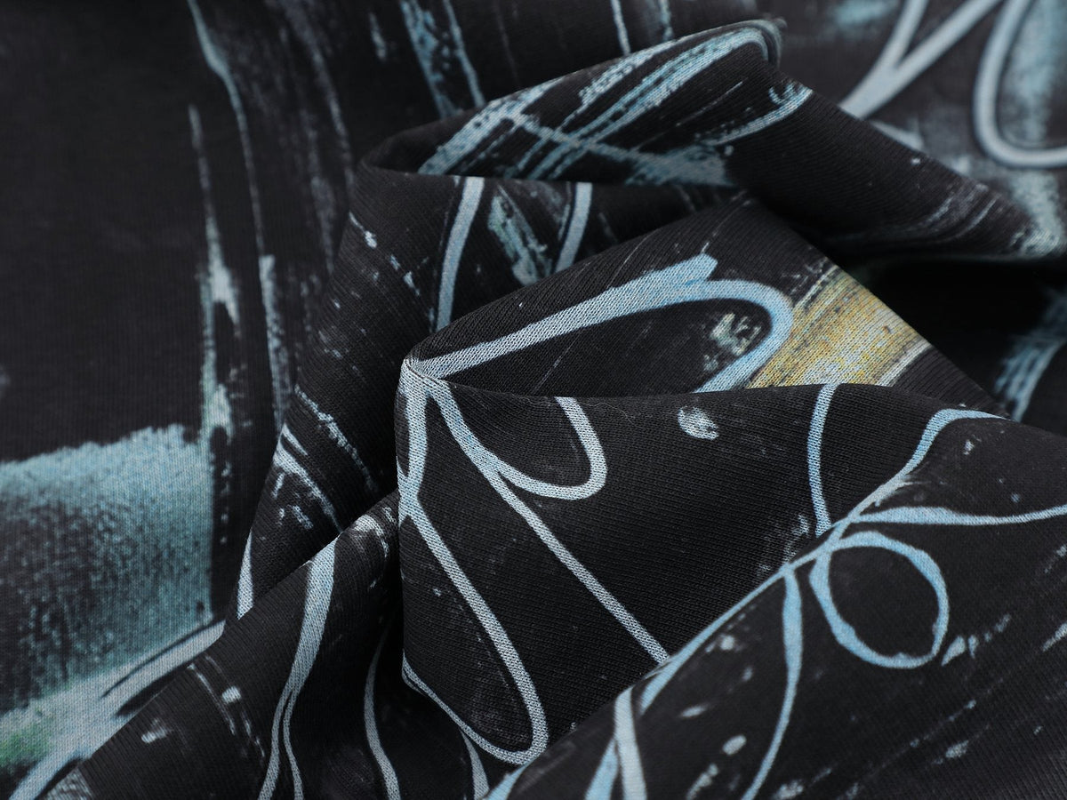 FIRST ROW Lost Utopia Unearth Cropped Graphic T-Shirt ¡ª detail