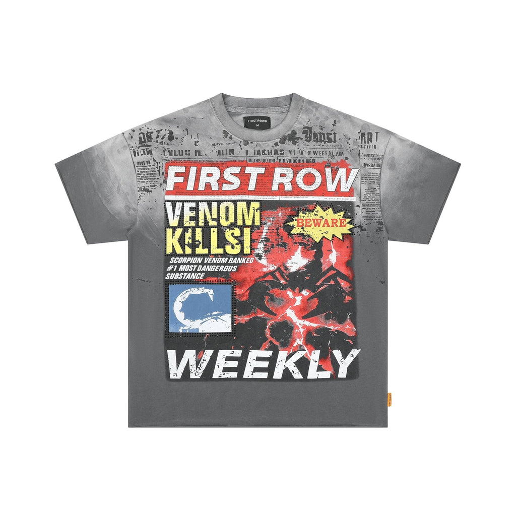 FIRST ROW Breaking News Venom Kills Graphic T-Shirt ¡ª hero