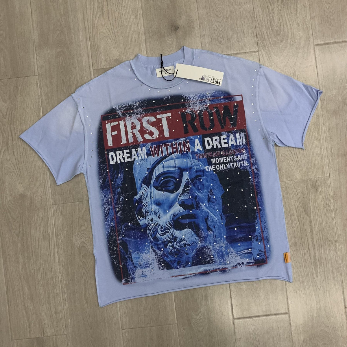 FIRST ROW Lost Utopia Ruins Dream Cropped T-Shirt ¡ª front