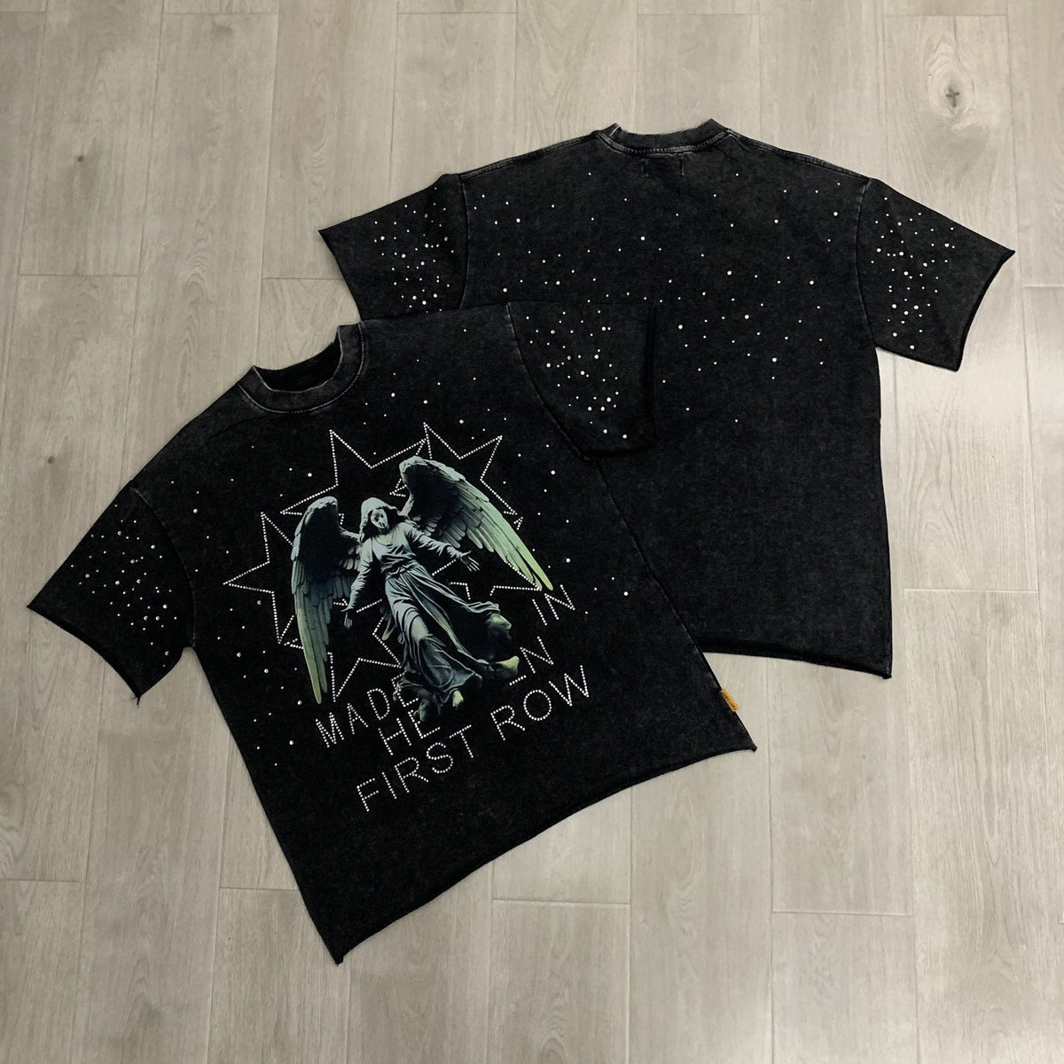 FIRST ROW Made in Heaven Angel Graphic Cropped T-Shirt ¡ª context